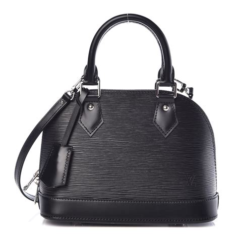 louis vuitton alma bb epi black|Louis Vuitton.